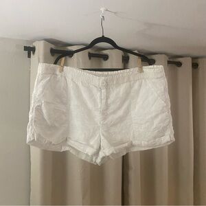 Lace Eyelet Aerie Camp Shorta